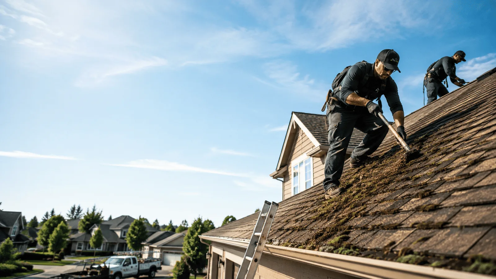 Roof Moss Removal in Boiling Springs, NC near me